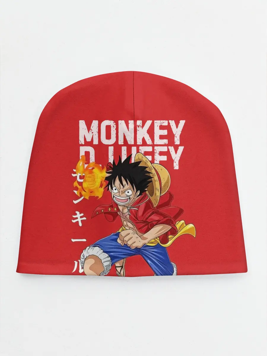 Детская шапка / Monkey D. Luffy на красном