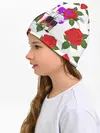 Детская шапка / BTS Roses | White