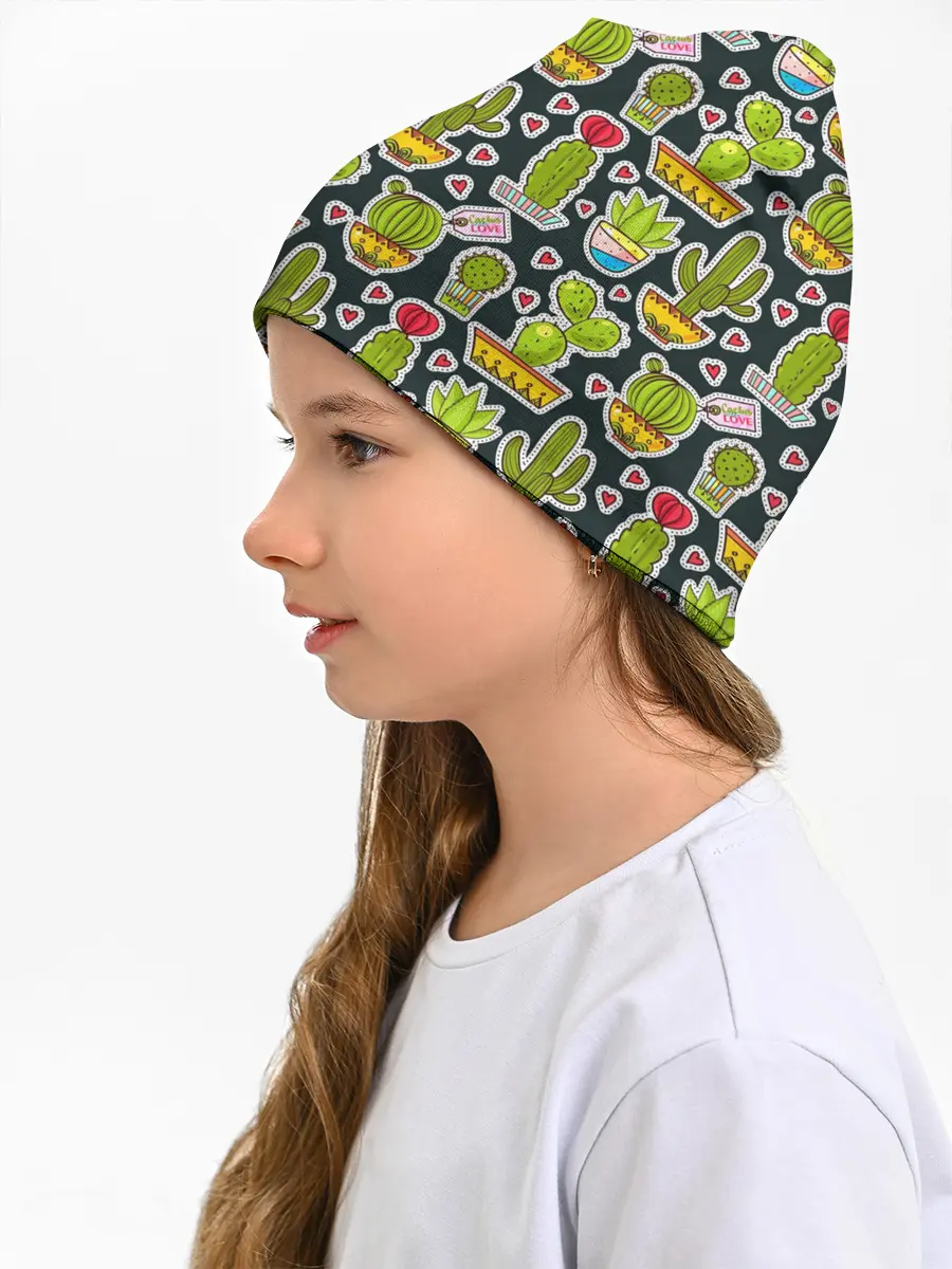 Детская шапка / Кактусы