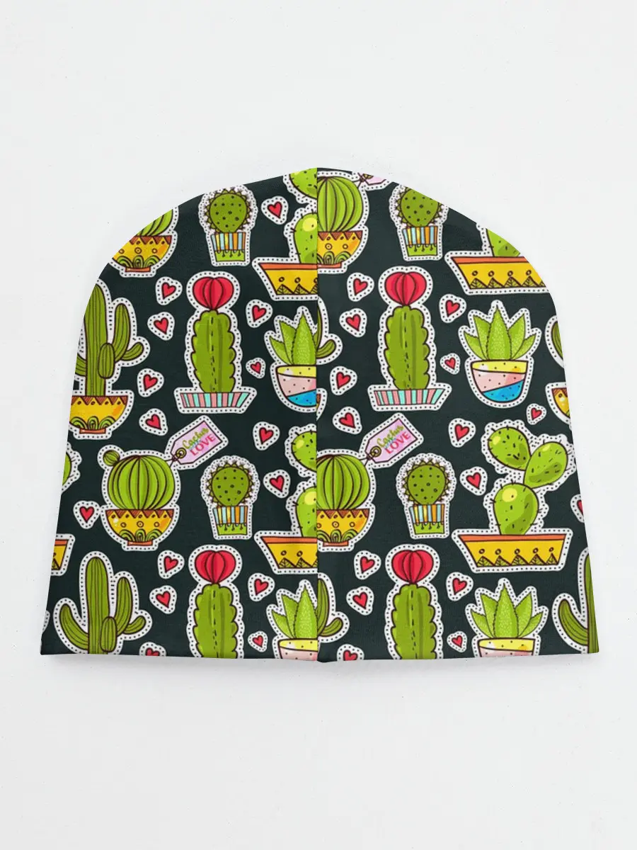 Детская шапка / Кактусы