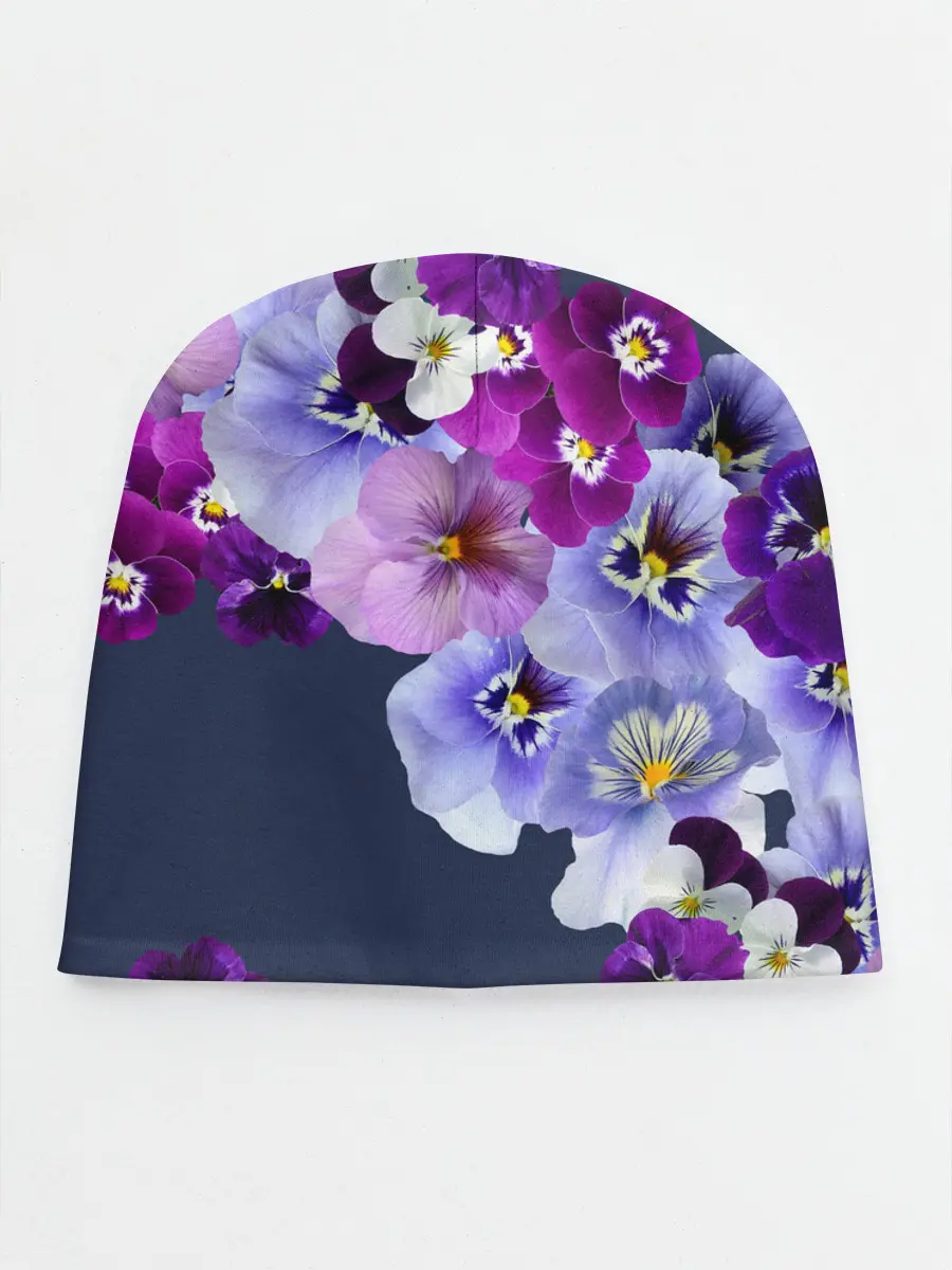 Детская шапка / Анютки