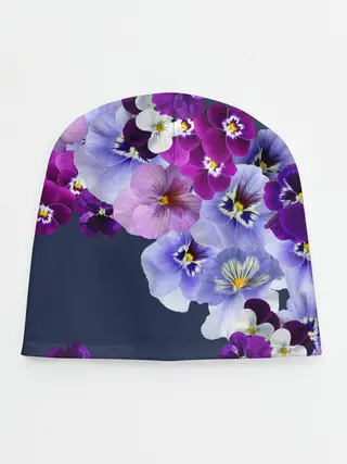 Детская шапка / Анютки