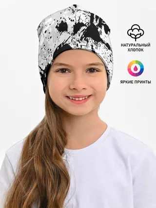 Детская шапка / БРЫЗГИ КРАСОК