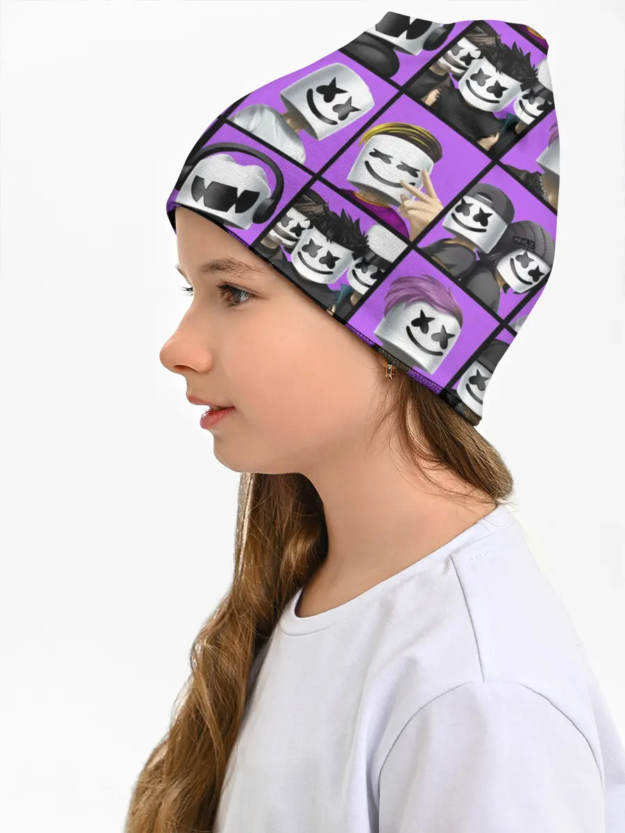 Детская шапка / Marshmello Style