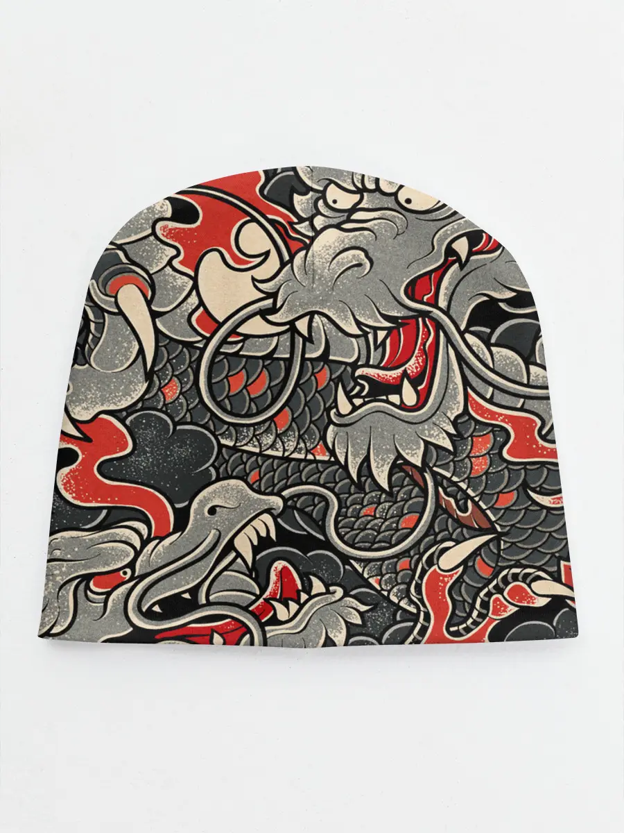 Детская шапка / Dsquared tatoo DRAGON