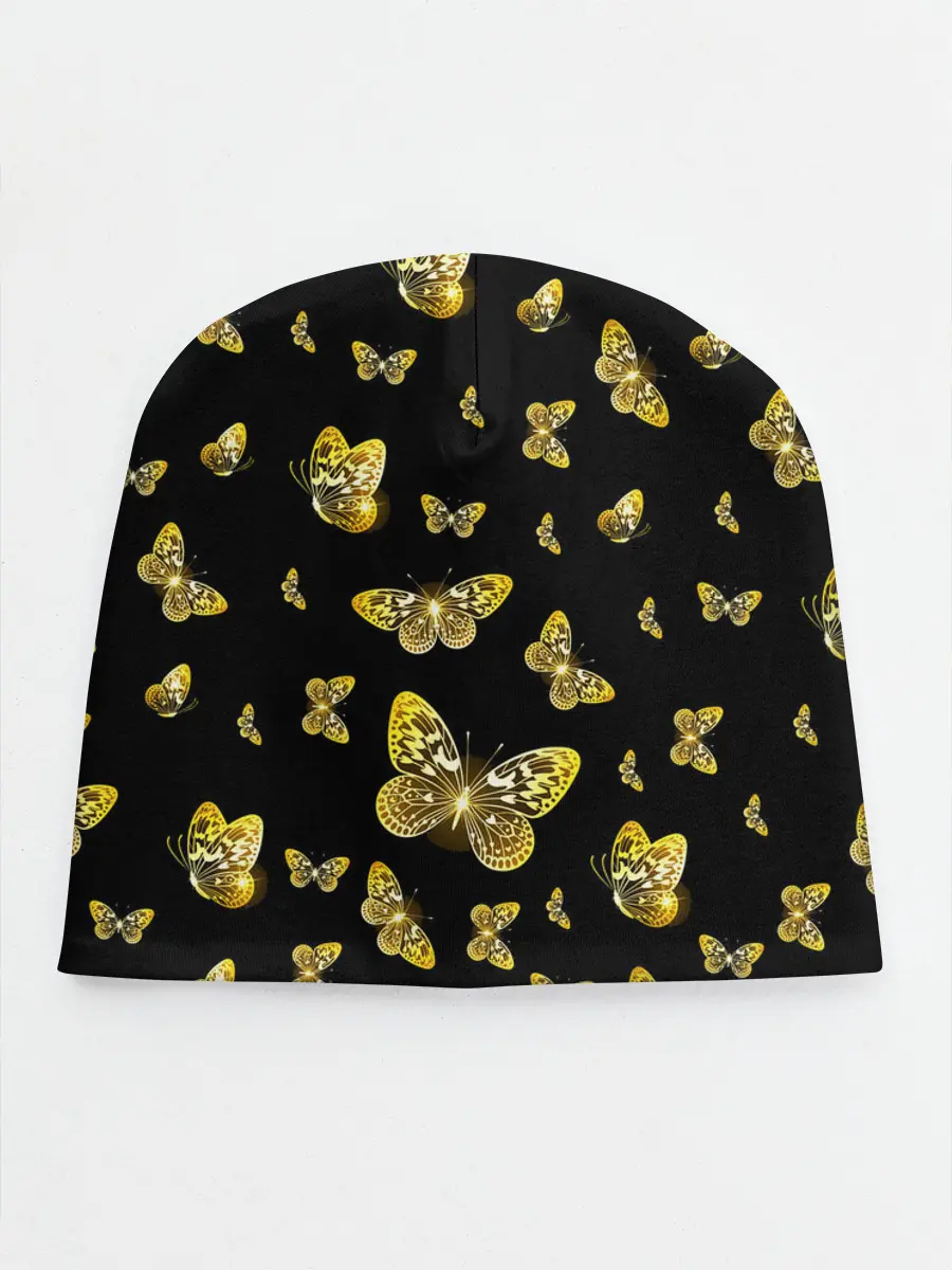 Детская шапка / Golden Butterfly pattern