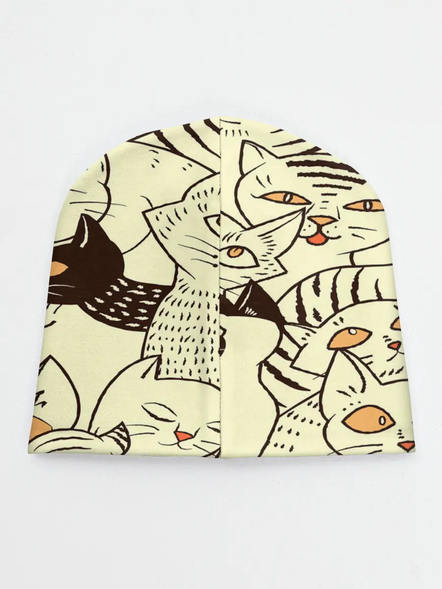 Детская шапка / КОТЯТА ПАТТЕРН