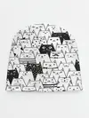 Детская шапка / КОТЫ WHITE