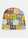 Детская шапка / СОВЫ КОТИКИ