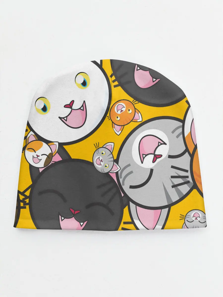 Детская шапка / КОТЫ