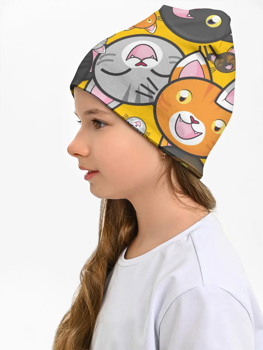 Детская шапка / КОТЫ