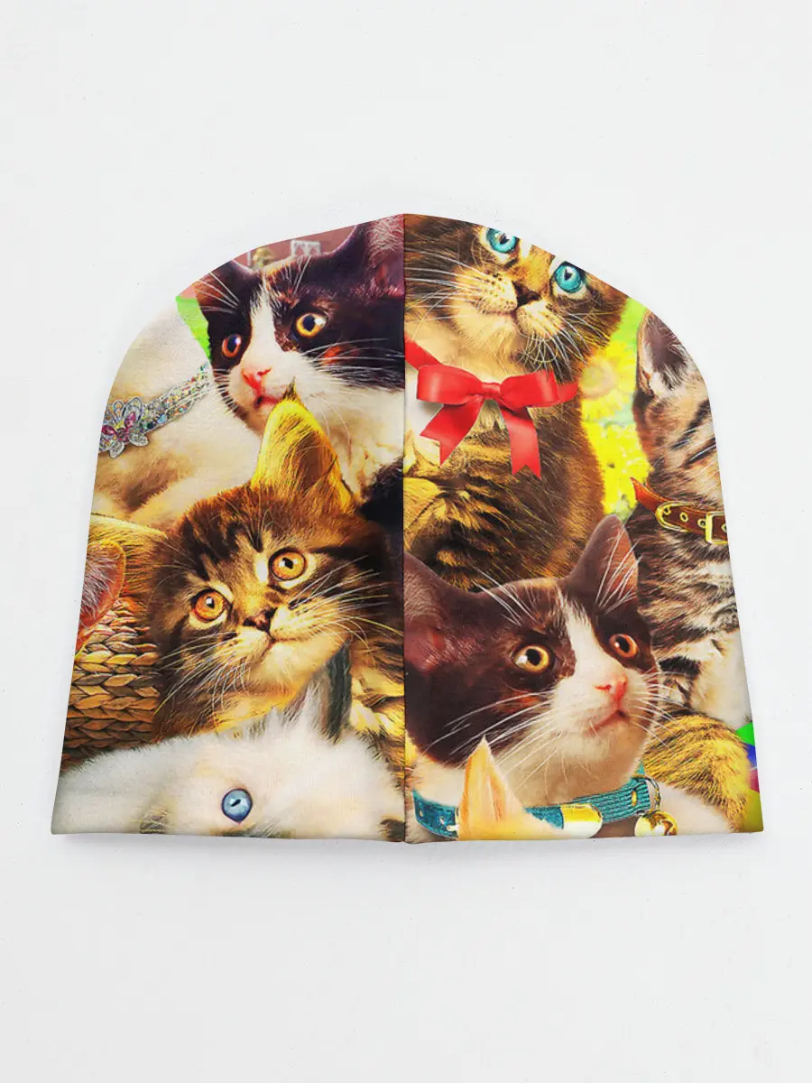 Детская шапка / КОТЫ