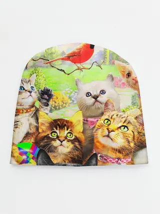 Детская шапка / КОТЫ