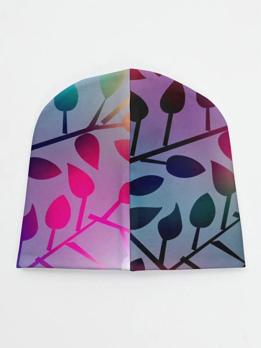 Детская шапка / Листья.