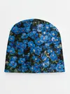 Детская шапка / Поле синих цветов фиалки лето
