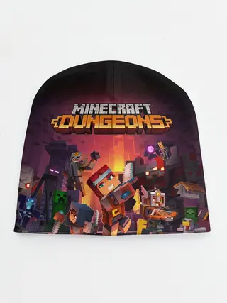 Детская шапка / Minecraft Dungeons