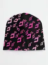 Детская шапка / Паттерн джоджо белорозовый