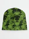 Детская шапка / Камуфляж Черепа | Текстура