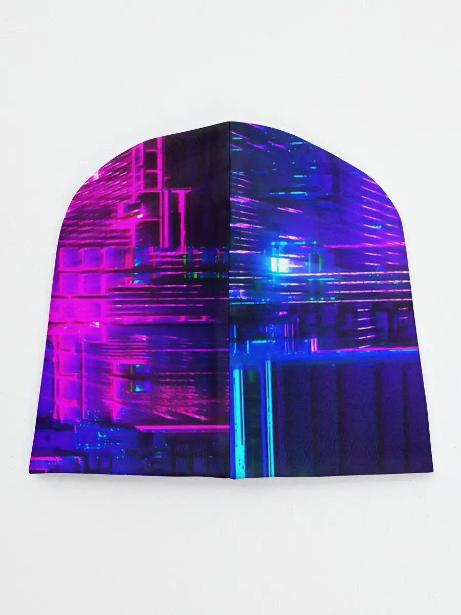 Детская шапка / NEON CUBES