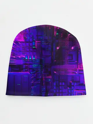 Детская шапка / NEON CUBES