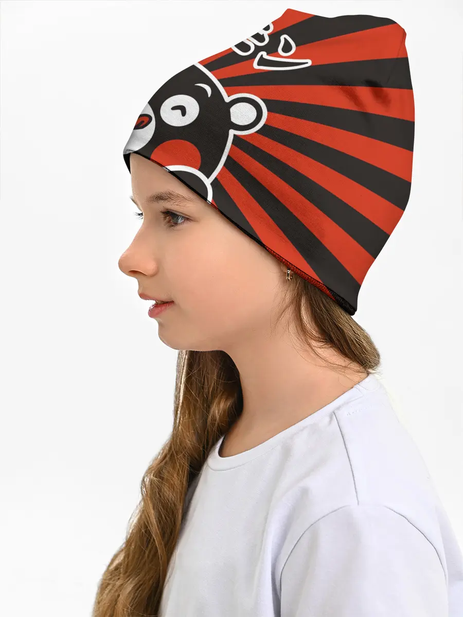 Детская шапка / Kumamon довольный