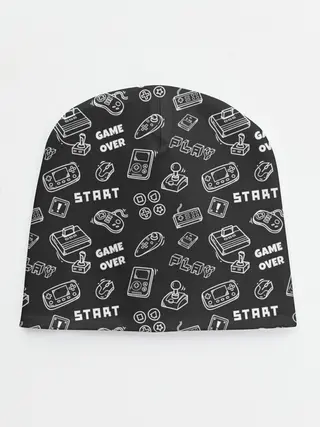 Детская шапка / video game