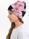Детская шапка / Орхидеи в ночи
