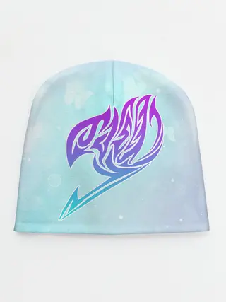 Детская шапка / Хвост Феи радужный фон