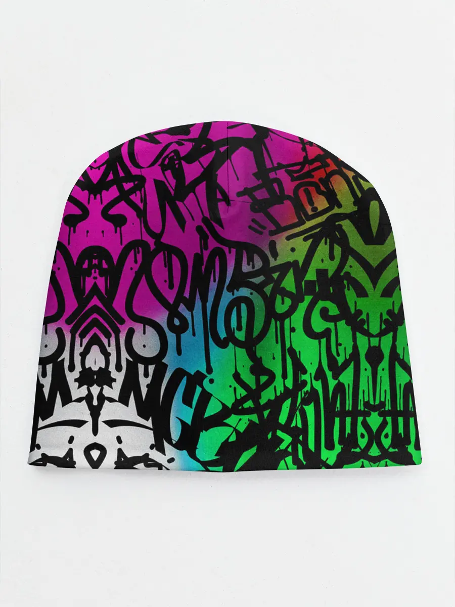 Детская шапка / Стена граффити