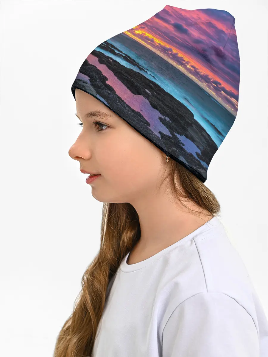 Детская шапка / Закат