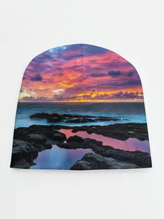 Детская шапка / Закат