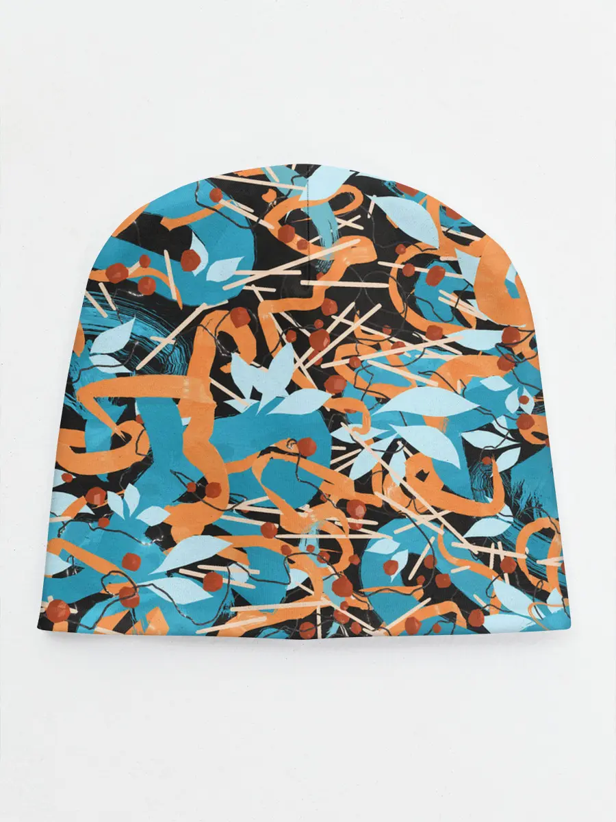 Детская шапка / Яркие линии