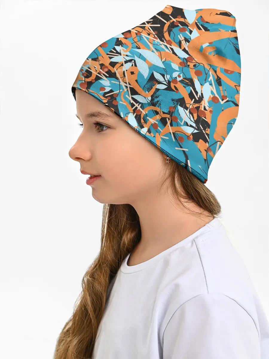 Детская шапка / Яркие линии