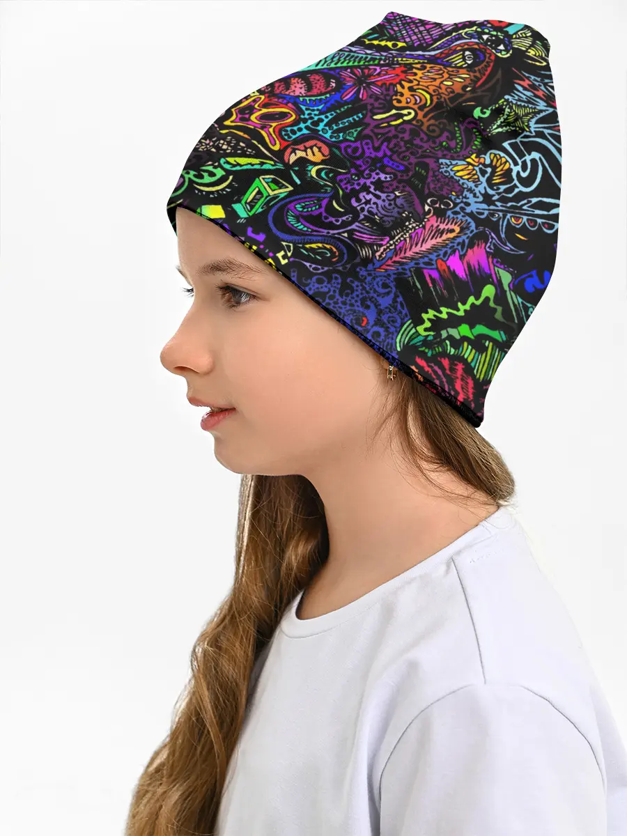 Детская шапка / PSYHODELIC