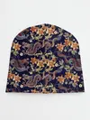 Детская шапка / Драконы и цветы