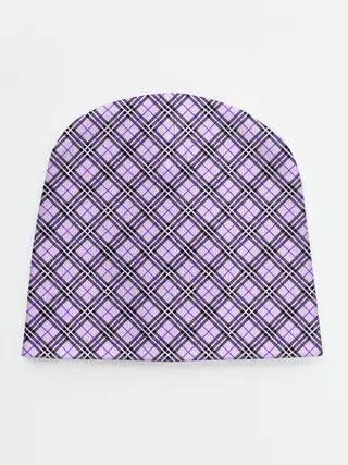 Детская шапка / Костюм в клетку