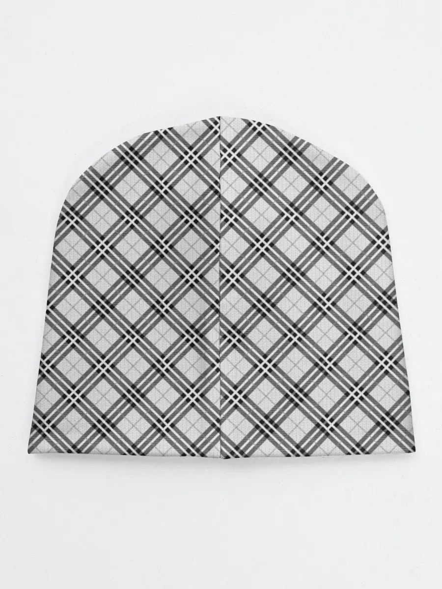 Детская шапка / Костюм в клетку