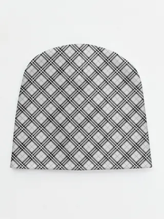 Детская шапка / Костюм в клетку
