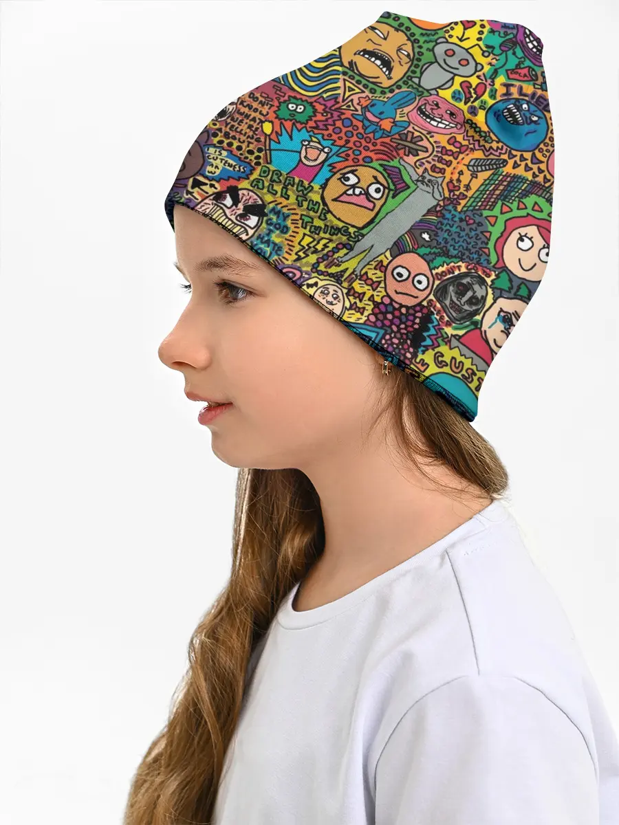 Детская шапка / Цветные мемы из ВК