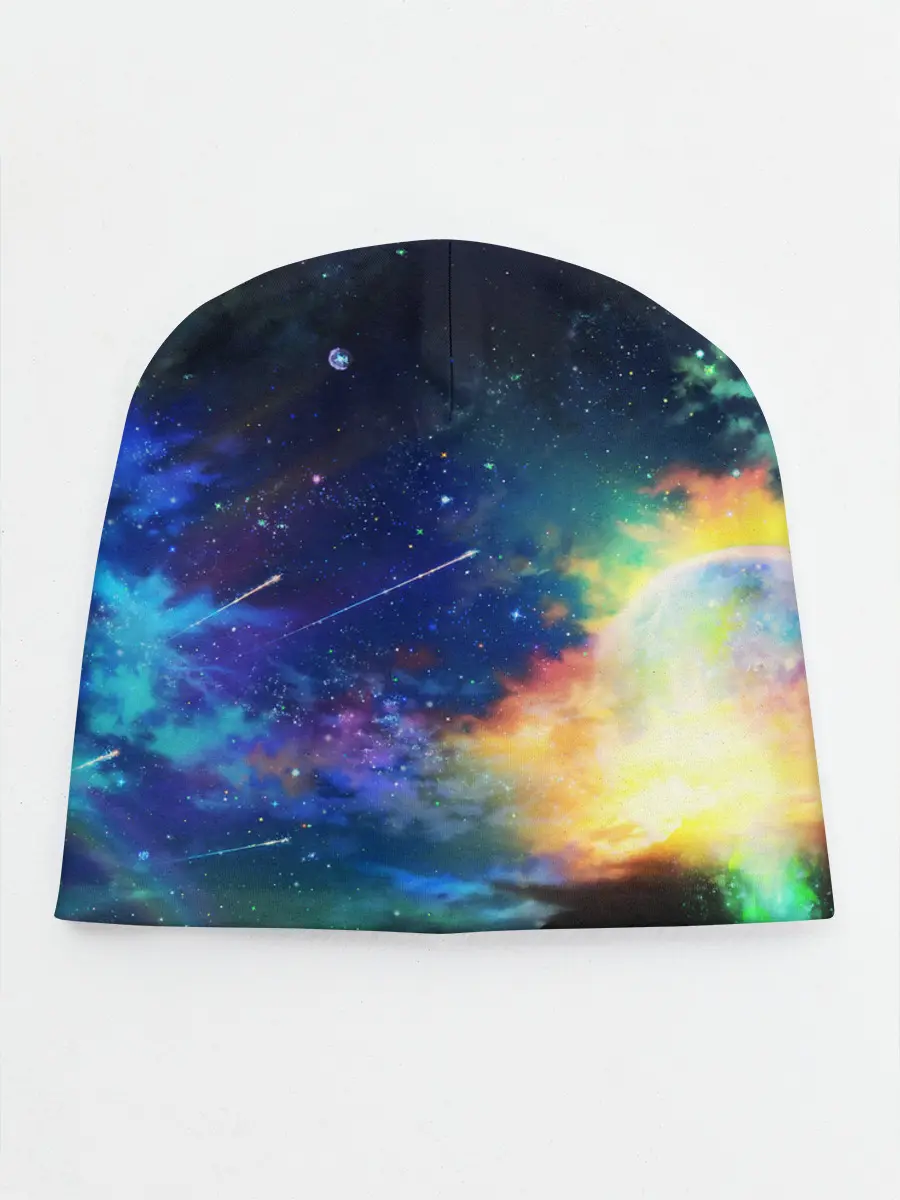 Детская шапка / Космические краски