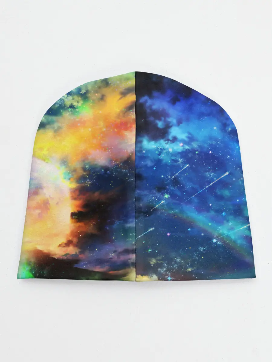 Детская шапка / Космические краски