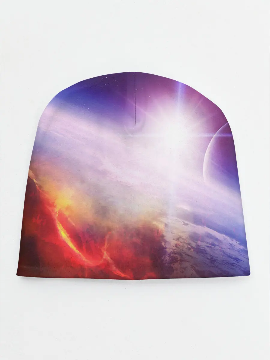 Детская шапка / Звезды в неоне