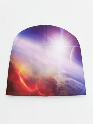 Детская шапка / Звезды в неоне