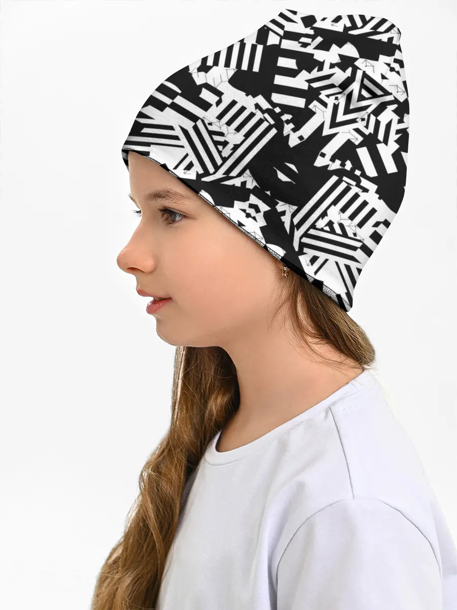 Детская шапка / Хаотичные линии