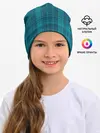 Детская шапка / Зеленая форма