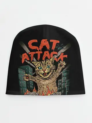 Детская шапка / Нападение гигантского котика