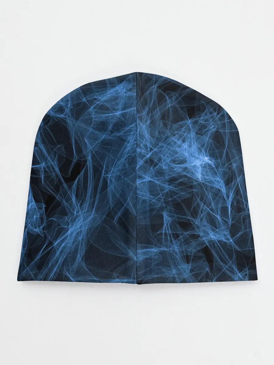 Детская шапка / Синяя паутина