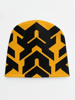 Детская шапка / геометрия концепт