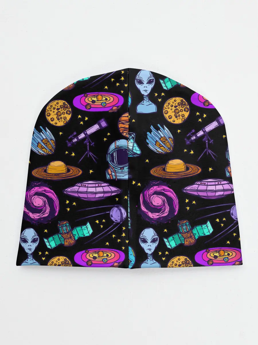 Детская шапка / космос