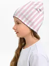 Детская шапка / Розовые линии